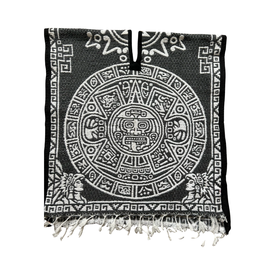 AZTEC CALENDAR Poncho
