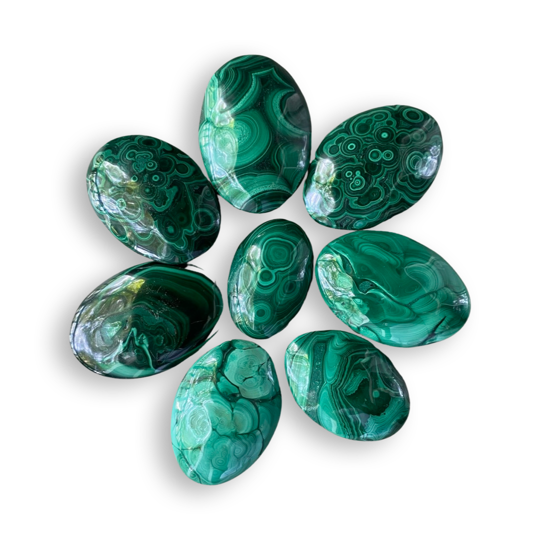 Malachite Palmstones