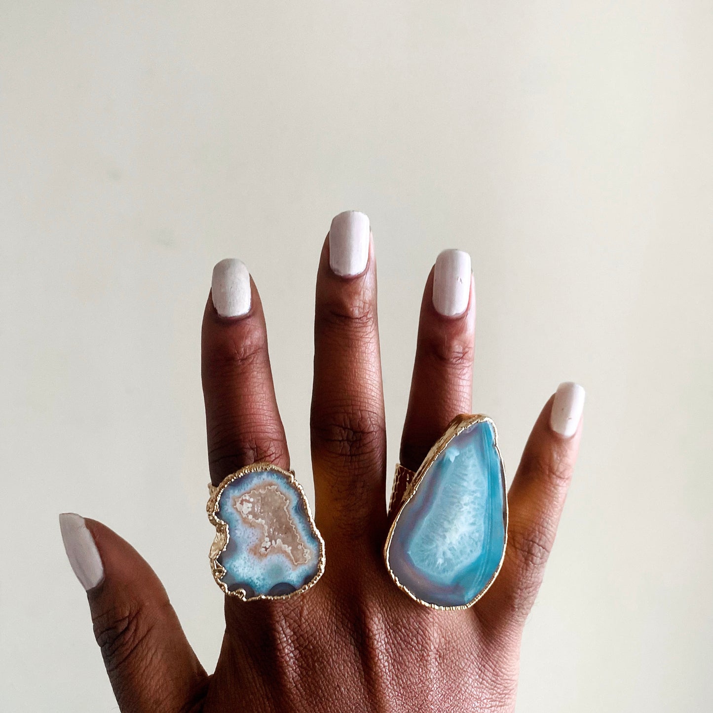 Small AGATE RING