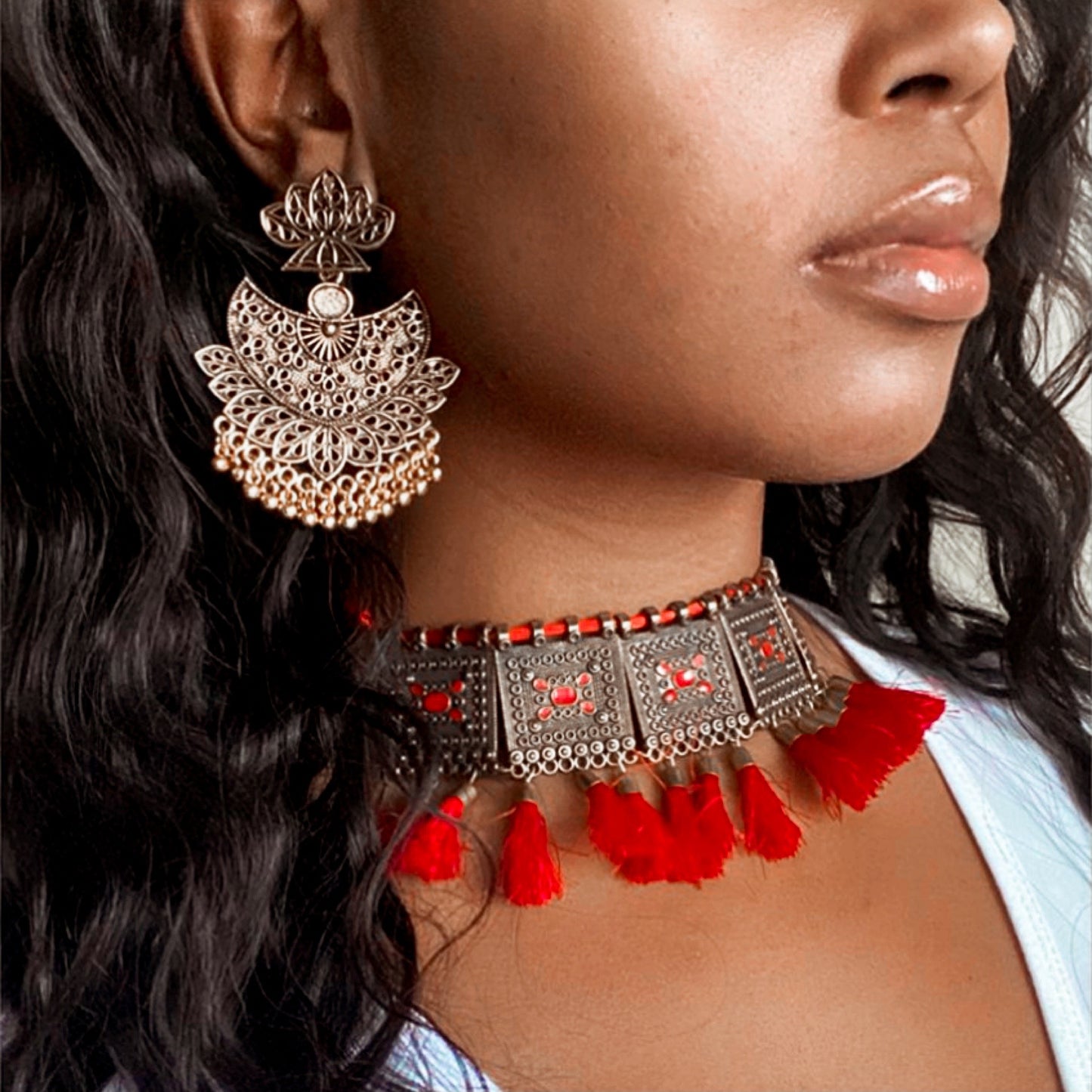 QUEEN LOTUS Earrings