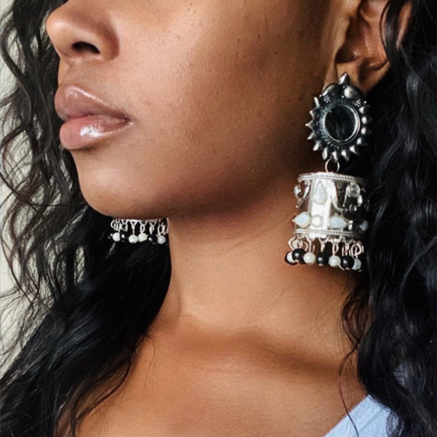 MIRROR JHUMKA Earrings