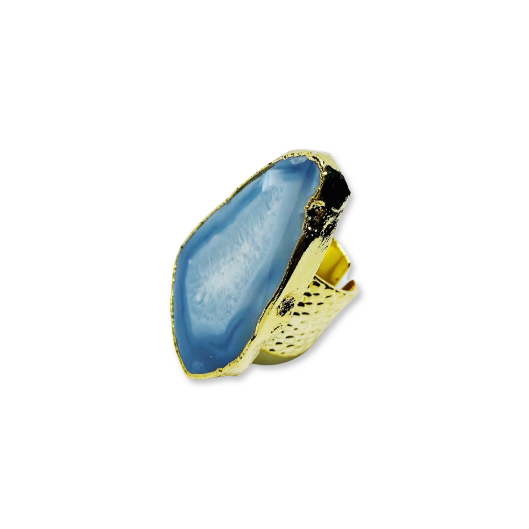 Large AGATE RING