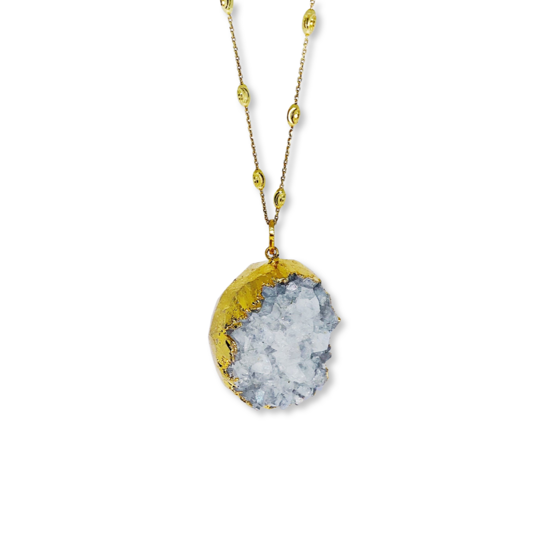GOLD GEODE CHAIN