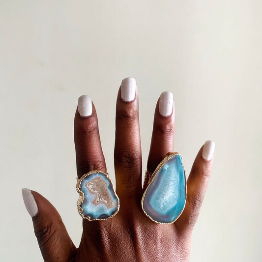 Small AGATE RING